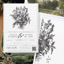 Search for bible verse wedding invitations Black and white