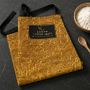 Search for gold stars aprons Elegant