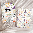 Search for spooky baby shower invitations A little boo