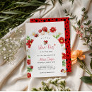 Search for lady bug baby shower invitations Whimsical