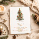 Search for tree 5x7 christmas invitations Dinner party