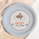 Search for vintage cowboy plates Cowboy 1st birthday