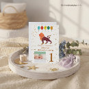 Search for leo birthday invitations Lion