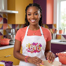 Search for happy design aprons Cute