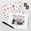 Search for black and red christmas cards Elegant