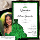 Search for emerald green quince invitations Dress