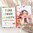 Search for 4 year old boy birthday invitations 4th
