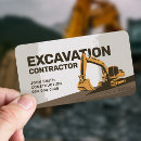 Search for excavation business cards Contractor
