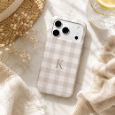 Search for phone cases Monogram initial