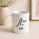 Search for modern woman mugs Abstract