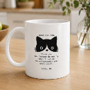 Search for white cats mugs Black and white