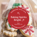 Search for cookie bag stickers Red