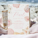 Search for pearl baby shower invitations Under the sea