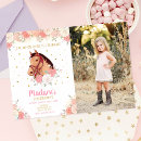 Search for floral horse invitations Rustic