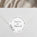 Search for save the date address stickers Rustic