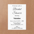 Search for artistic bridal shower invitations Minimalist