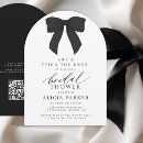 Search for bow bridal shower invitations Classic
