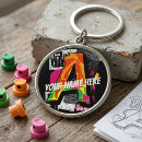 Search for street art key rings Black