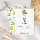 Search for lemon tree invitations Summer