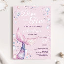 Search for dive into five mermaid invitations Ocean