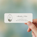 Search for oval return address labels Elegant