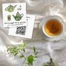 Search for at the cafe business cards Watercolor
