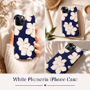 Search for tropical island iphone cases Plumeria