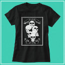 Search for skull womens tshirts Goth