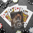 Search for lucky in love playing cards Couple