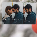Search for she said yes christmas tree decorations Calligraphy