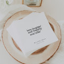 Search for love quotes for wedding napkins Bride