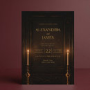 Search for candlelight wedding invitations Evening