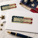 Search for united states of america return address labels Flag