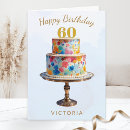 Search for elegant 60th birthday cards Modern
