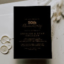 Search for 50th anniversary weddings Classic fancy script typography