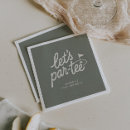 Search for golf napkins Hole in one birthday