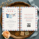 Search for all white baby shower invitations Red white and due