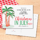 Search for pool christmas invitations Christmas in july