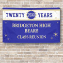 Search for reunion banners Blue