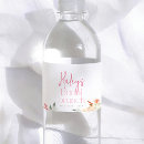 Search for bridal shower water bottle labels Elegant