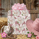 Search for rodeo wrapping paper First rodeo birthday party
