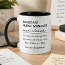 Search for assistant manager mugs Funny