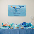 Search for whale banners Ocean