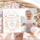 Search for berry 1st birthday invitations Bow