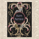 Search for art nouveau birthday cards Elegant