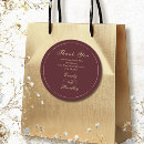 Search for burgundy and gold wedding stickers Minimalist