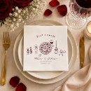 Search for love pizza napkins Wine