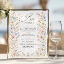 Search for menu wedding posters Watercolor floral