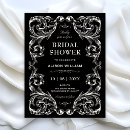 Search for gothic bridal shower invitations Victorian