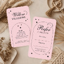 Search for spa referral cards Blush pink